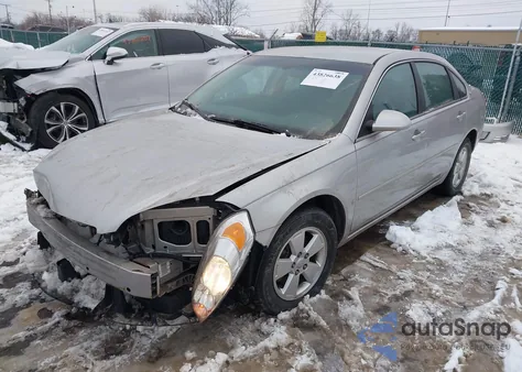 2008 Chevrolet Impala Lt из США, поврежденный, VIN 2G1WT55N581259515